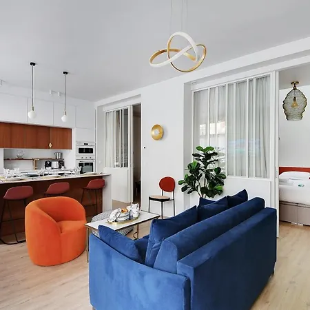 Chic -2br-6p- Invalides Apartment